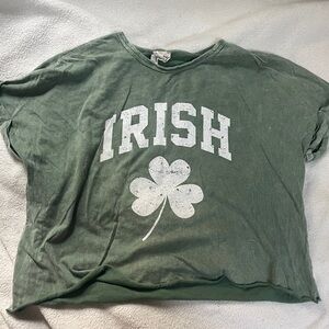 Irish Green top